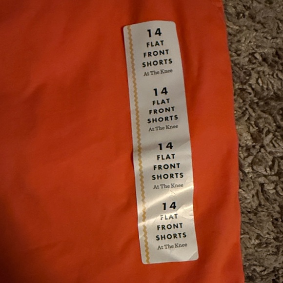 Cat & Jack Bright Orange Shorts - Picture 2 of 4